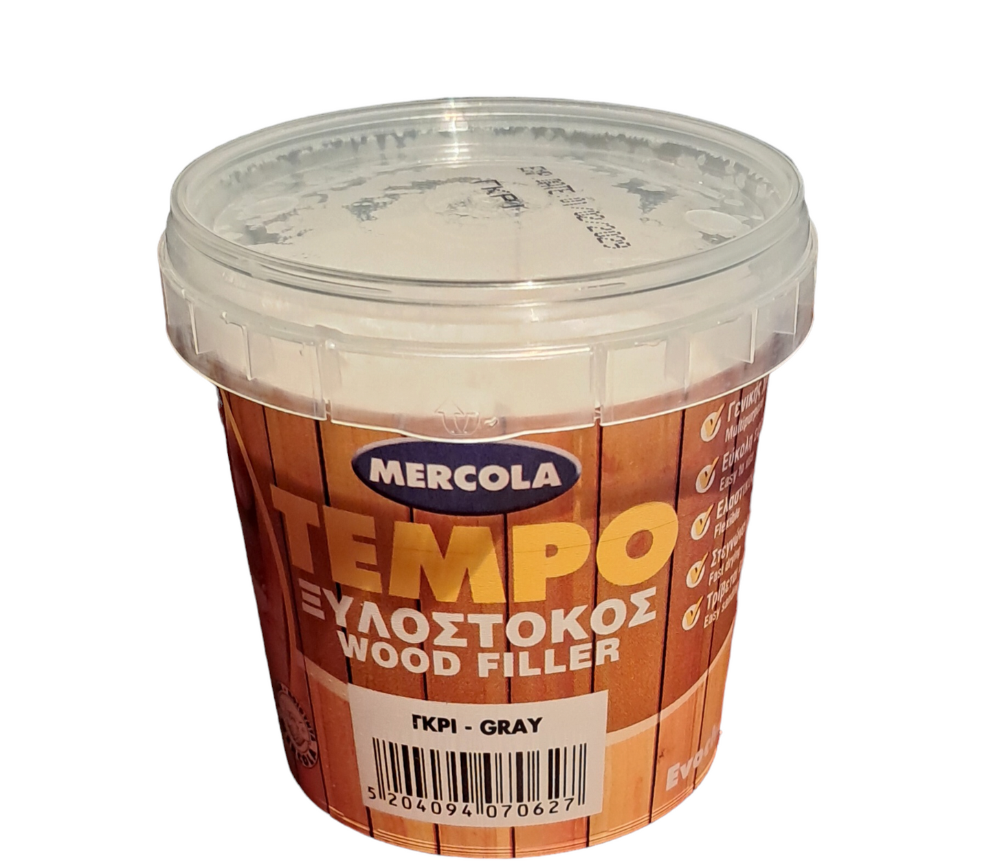 Wood putty 200gr Tempo (Ξυλόστοκοι 200 γρ.)