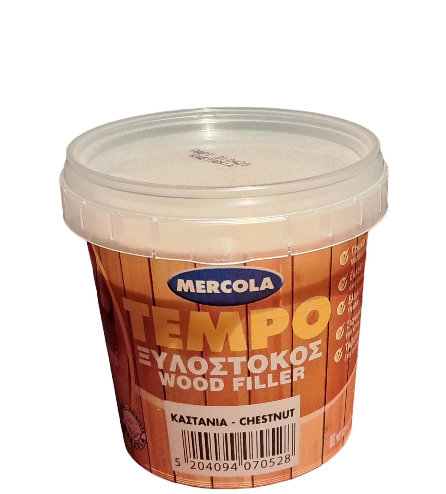 Wood putty 200gr Tempo (Ξυλόστοκοι 200 γρ.)